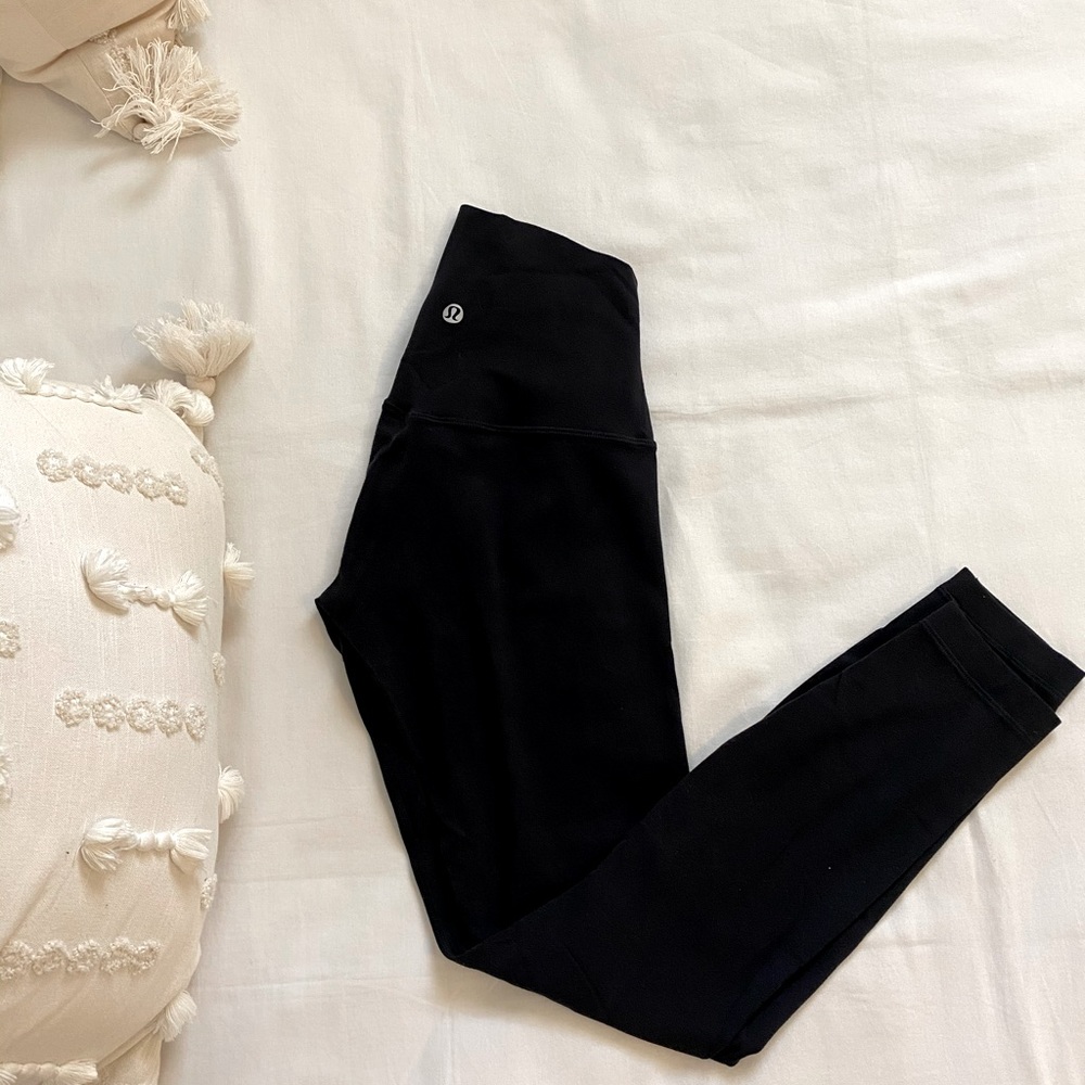 Black Lululemon Align Leggings Size 0